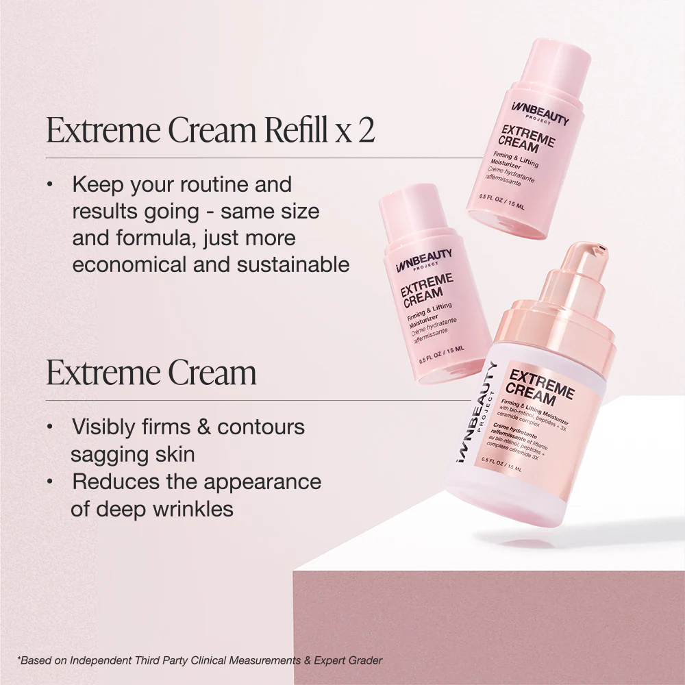 Extreme Cream Travel Refill Set - Image 3